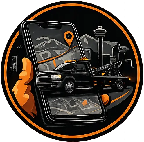 Easy towing process Calgary