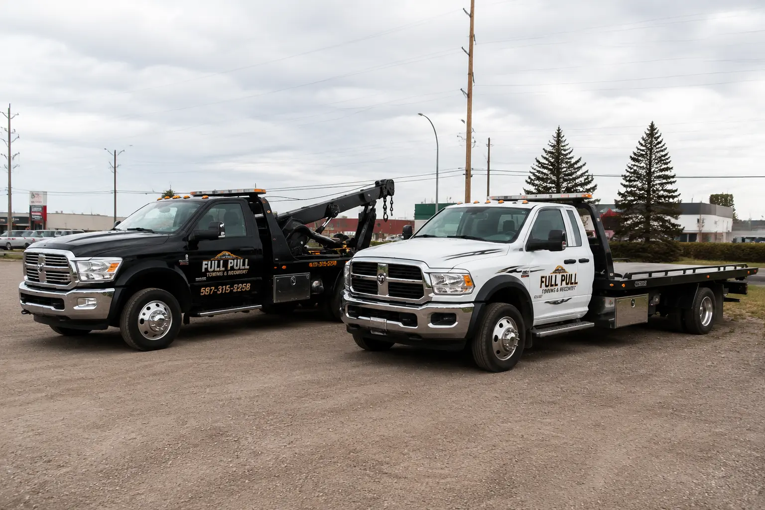 Tow truck dispatched Calgary