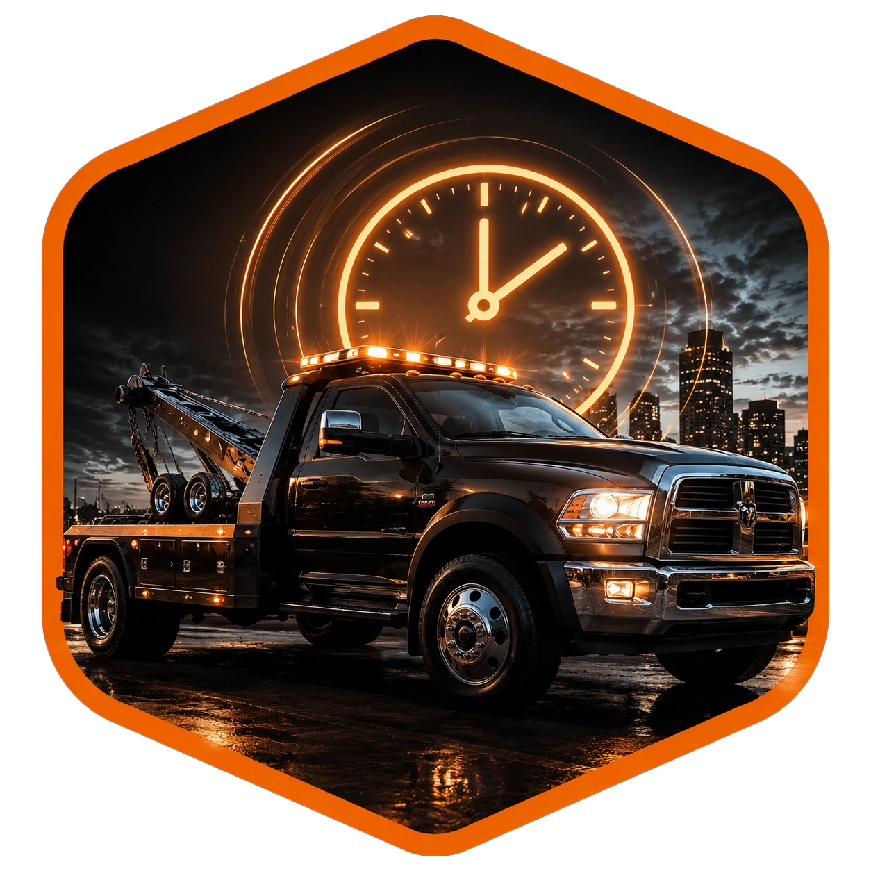 24/7 availability Calgary towing