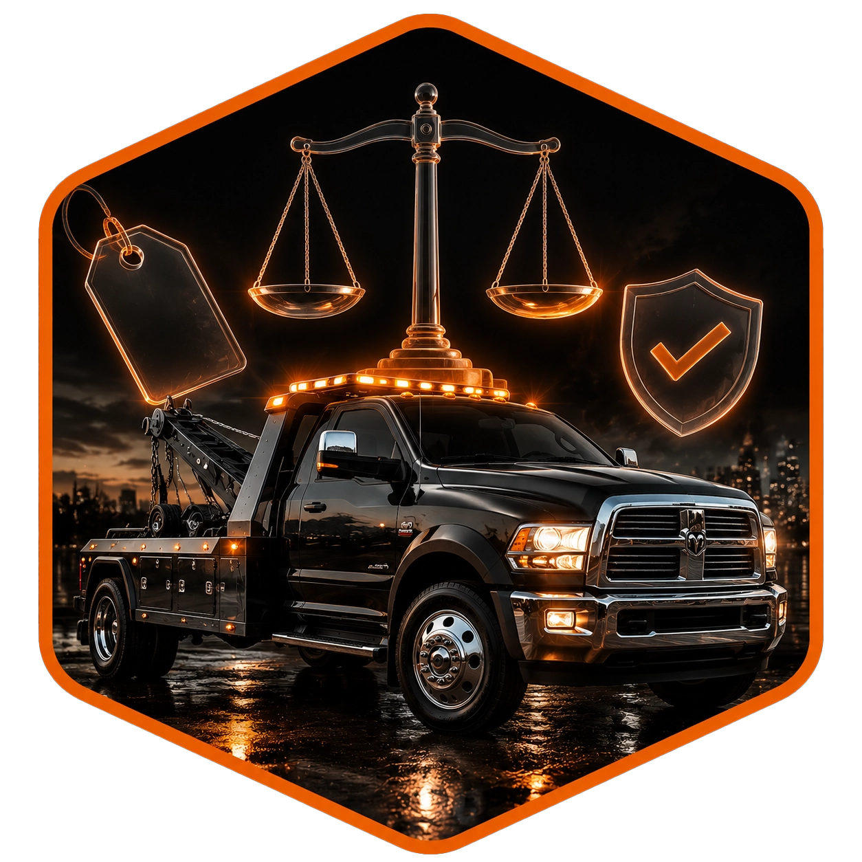 Transparent pricing Calgary towing