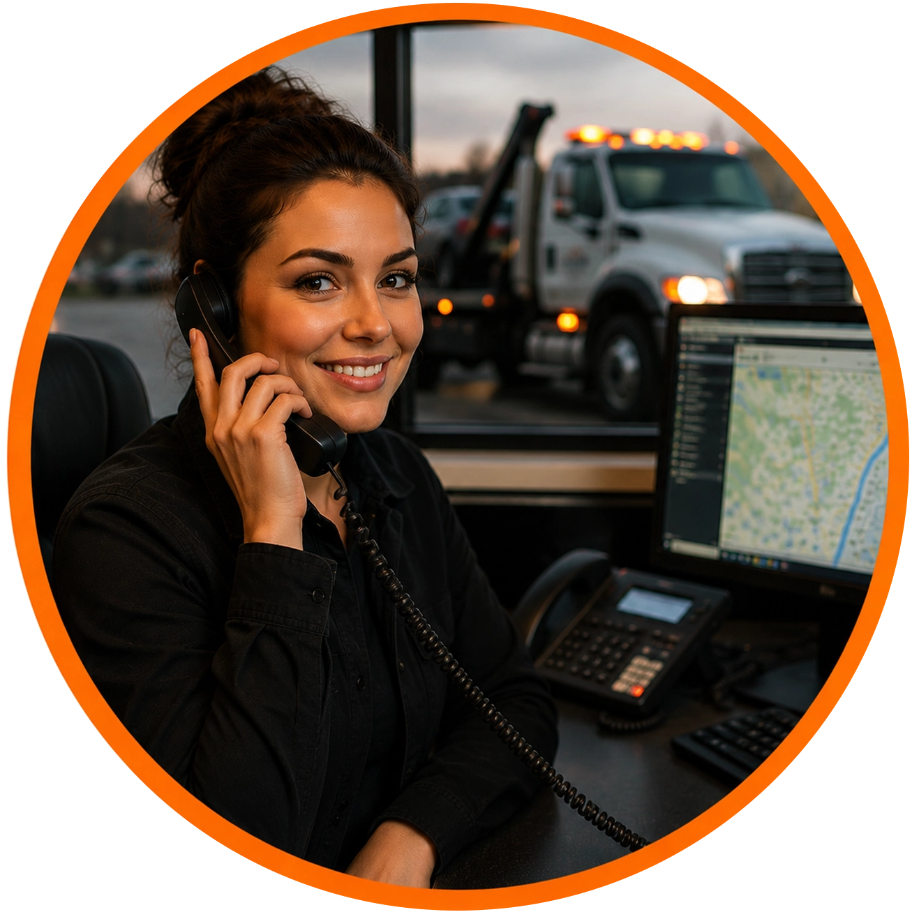Call for towing in Calgary