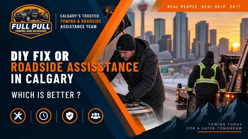 DIY Fix or Roadside Assistance in Calgary: Which Is Better?