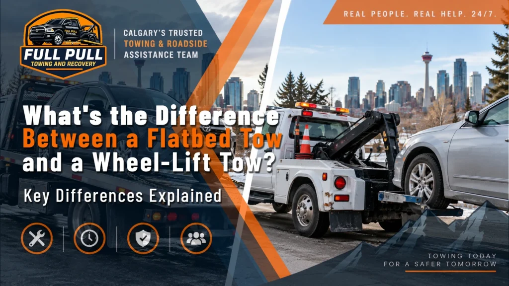What's the Difference Between a Flatbed Tow and a Wheel-Lift Tow?